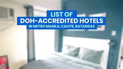 Quarantine Hotels Around Metro Manila Accredited .
